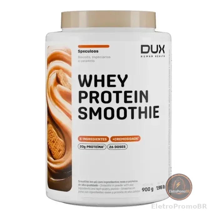 Whey Protein Smoothie - Pote - 900g - Dux Human Health Speculoos