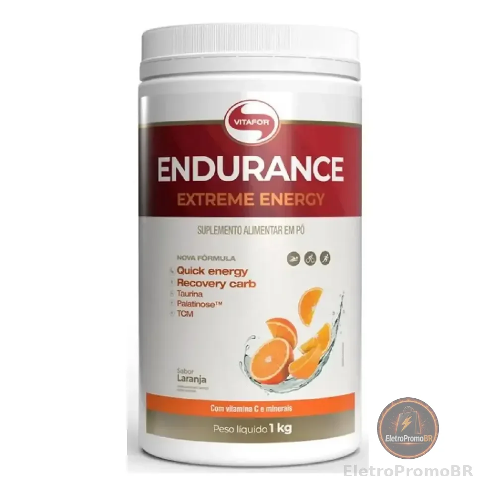 Endurance Extreme Energy Laranja 1000g Vitafor Laranja