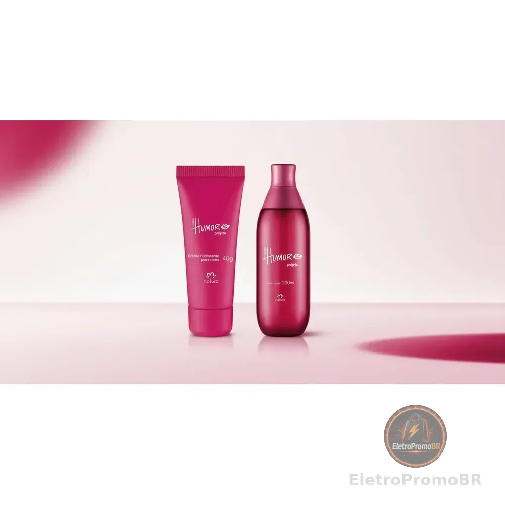 Kit Humor: Hidratante Para Mãos 40g + Body Splash 200ml