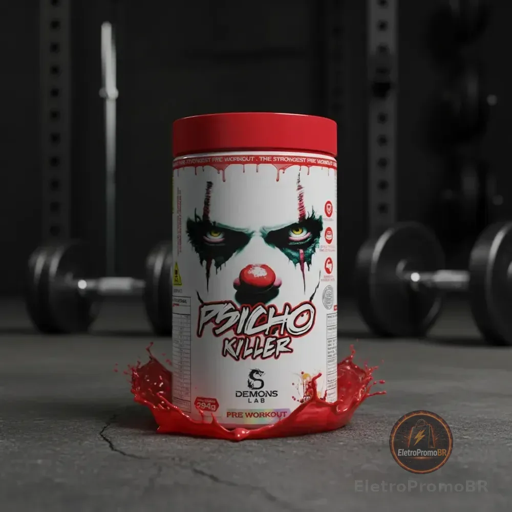 Suplemento Em Pó Psicho Killer Fruit Punch 294g Demons Lab Ponche De Frutas