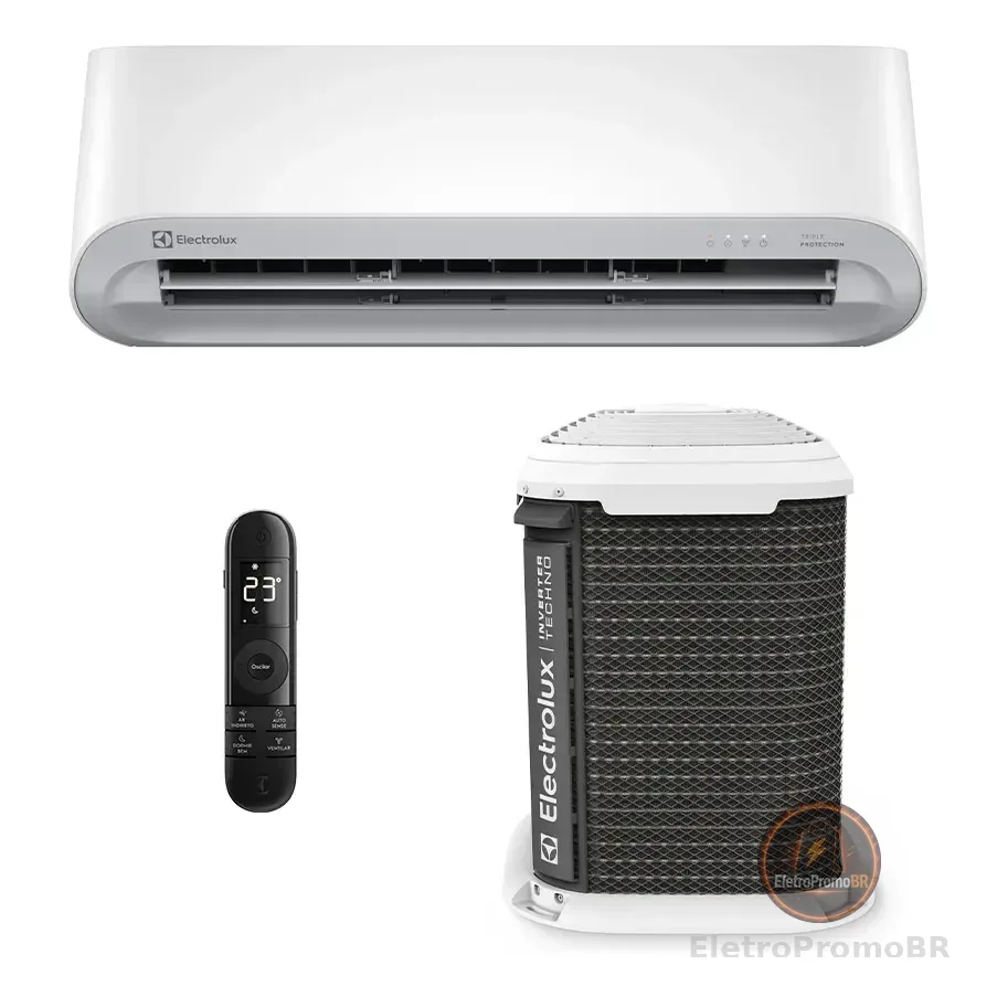 Ar Split Electrolux Color Adapt Wi-fi 12k Inverter R-32 220v Branca 220v