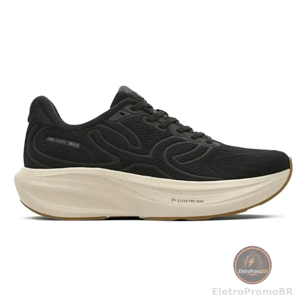 Tênis Olympikus Preto Corre Max Preto/grafite 39 Br