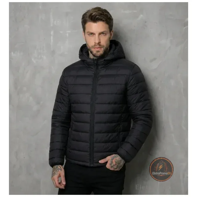 Jaqueta Puffer De Frio Intenso Blusa Impermeável Inverno