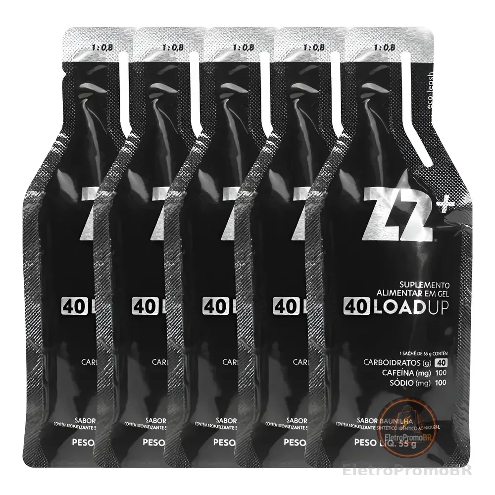 Energy Gel Z2+ Original Caf 40 Carb Box 10uni Sachê 55g Original