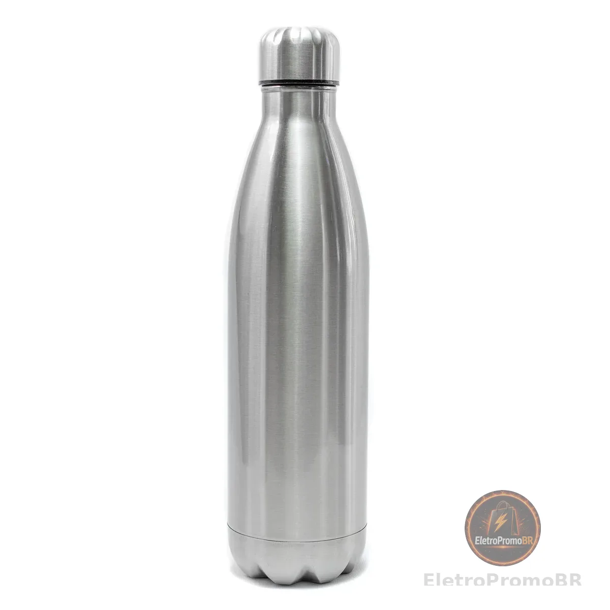 Garrafa Térmica de Inox Parede Dupla Prata 500ml