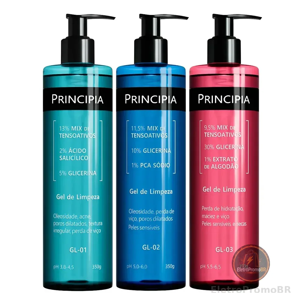 Principia Kit Trio Limpeza Facial Personalizada