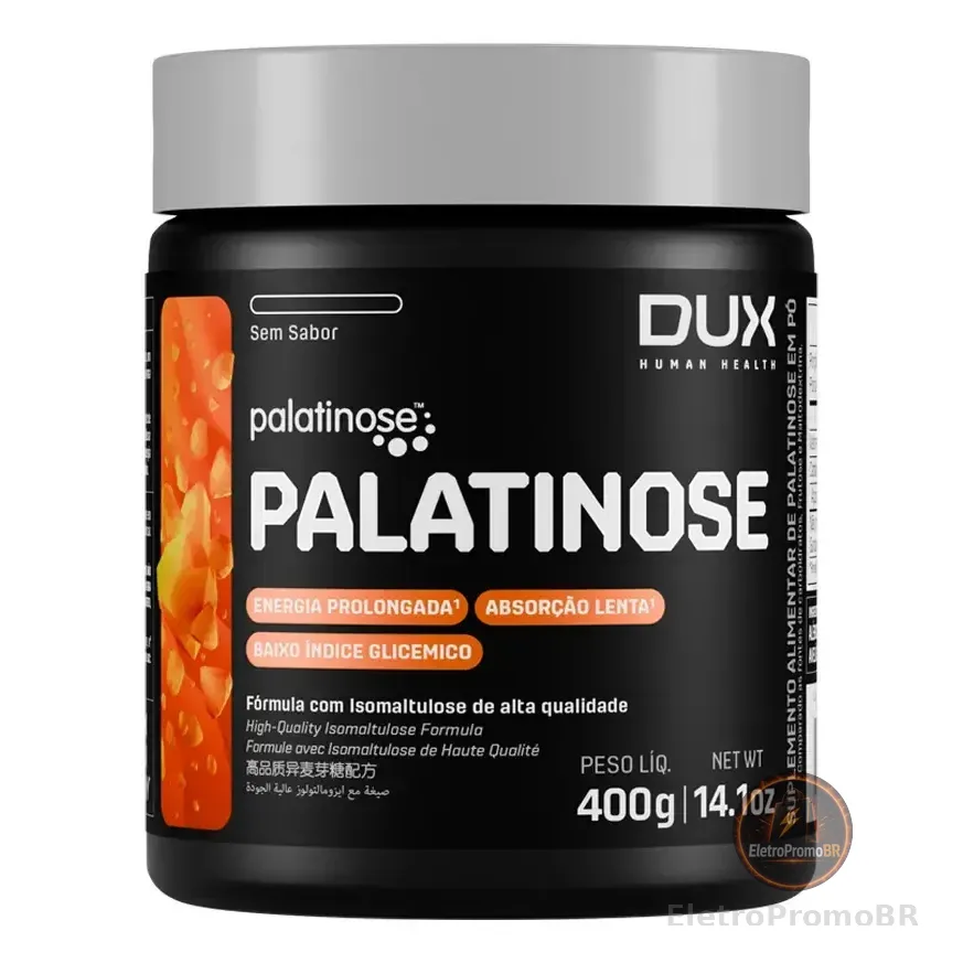 Palatinose Pote 400g Dux Nutrition Sem Sabor