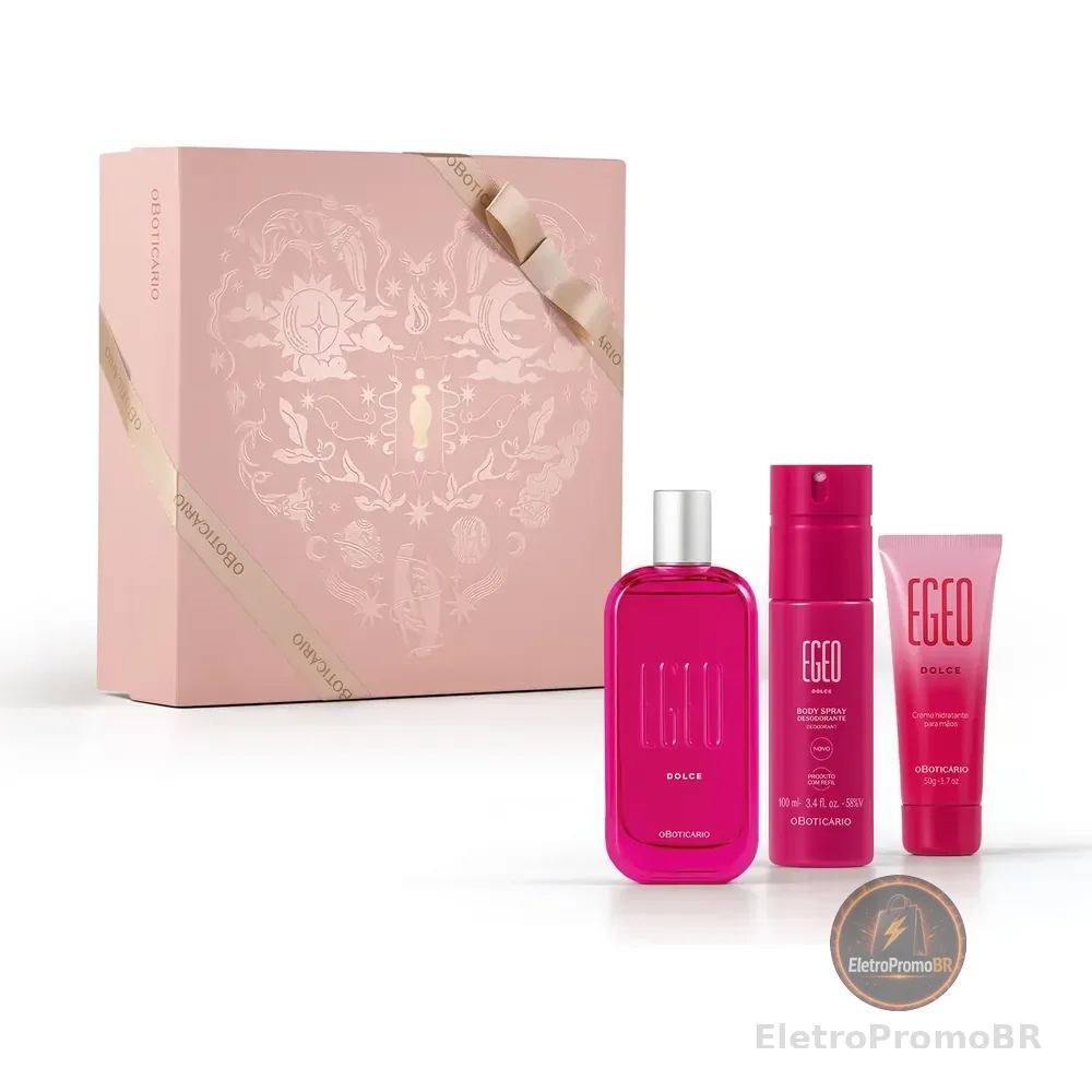 O Boticário Egeo Dolce Kit Presente (3 Itens)
