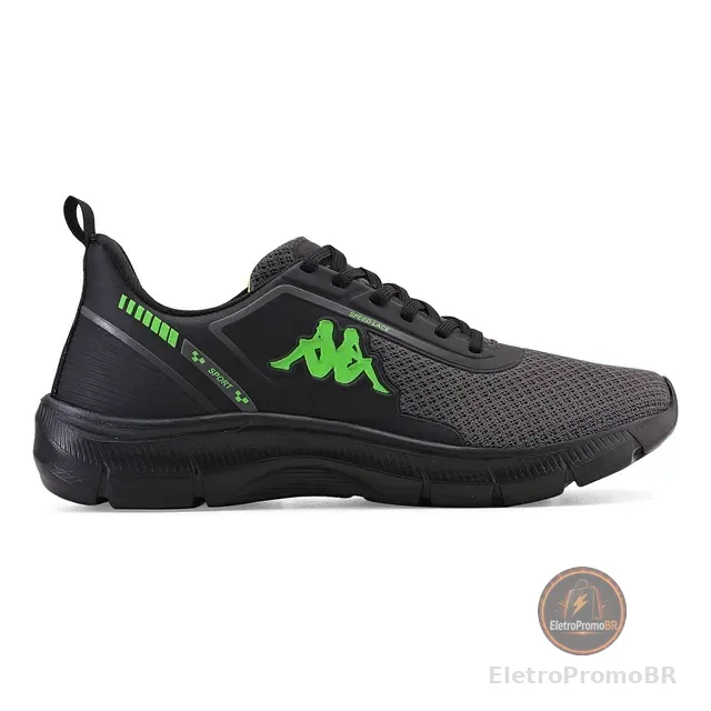 Tênis Kappa Run 200 Original Caminhada Academia
