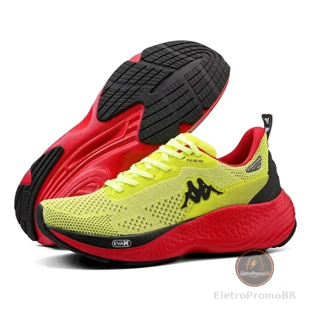 Tênis Kappa Pulse Rx Unissex Corrida Conforto