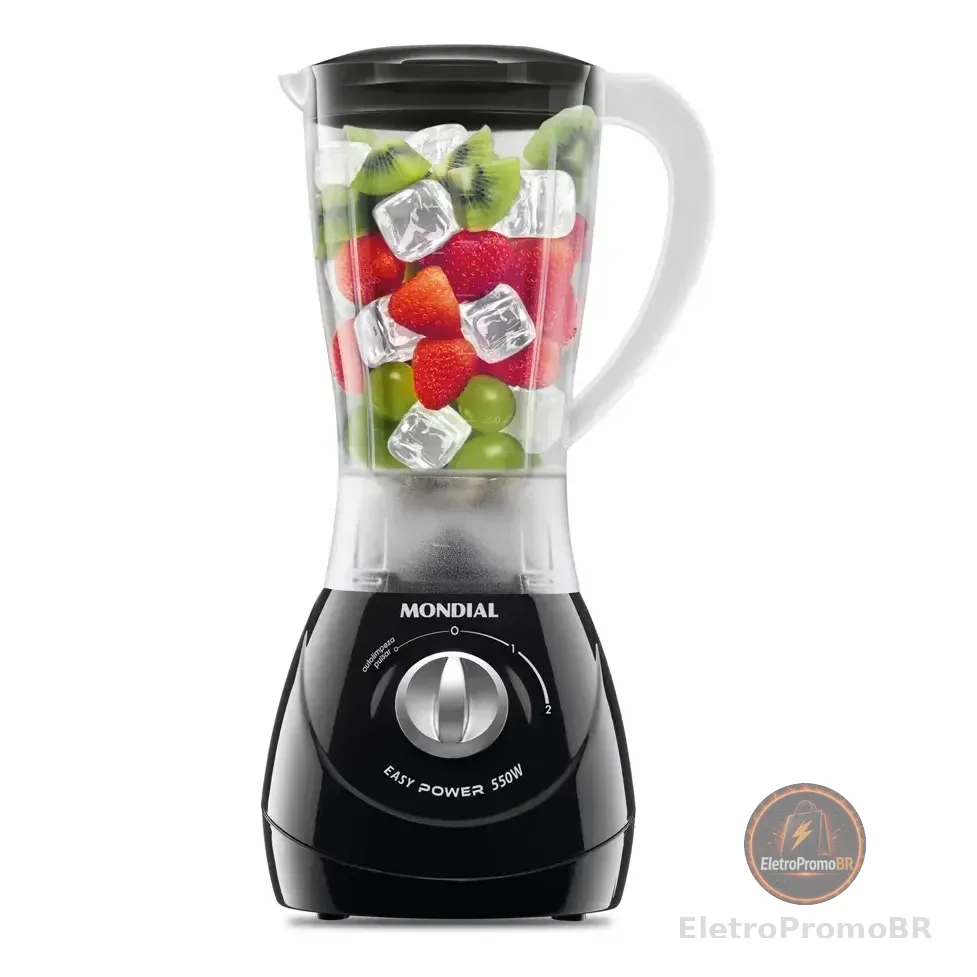 Liquidificador Easy Power Mondial 550w - L-550-b Preto 220v