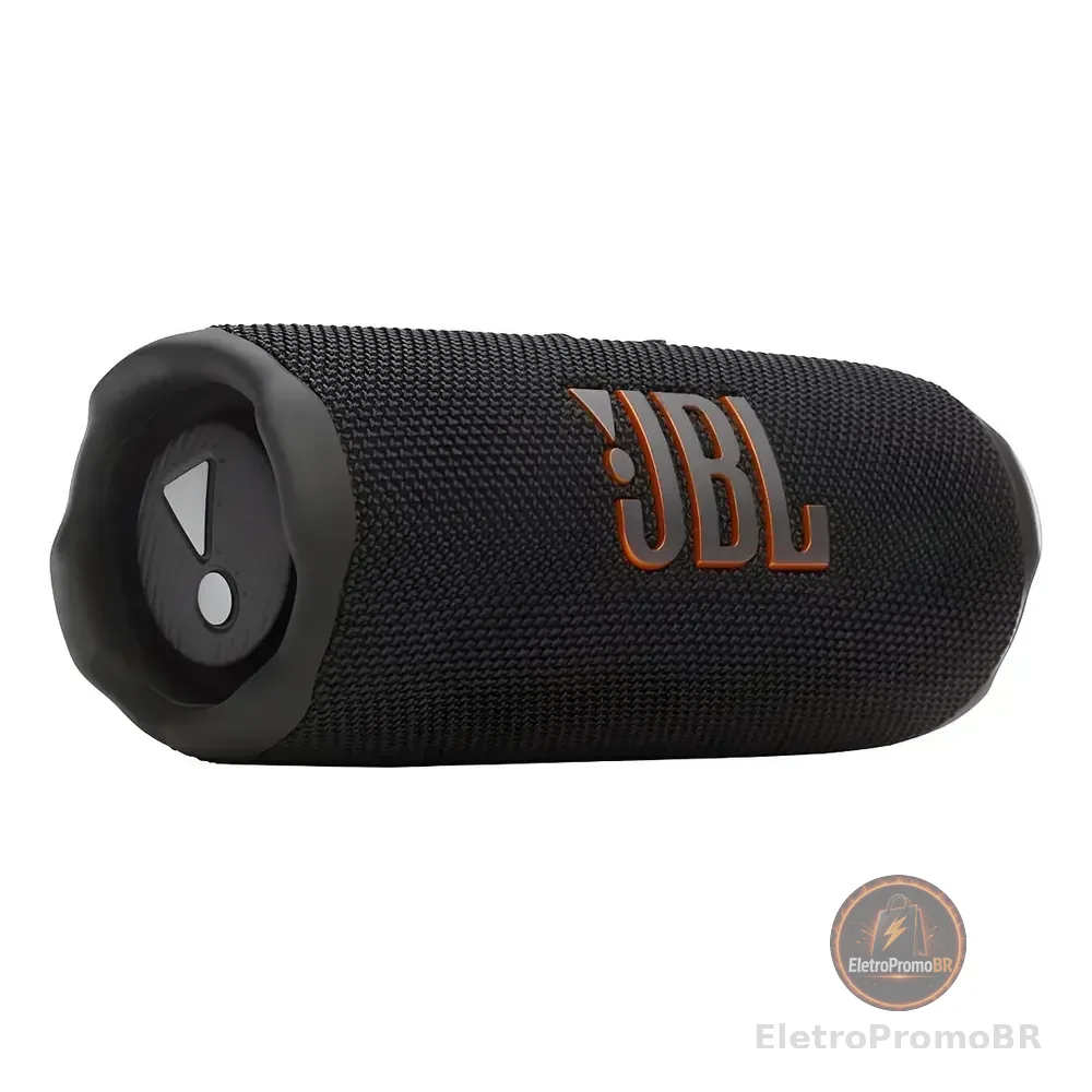 Caixa De Som Jbl Flip 7 Com Bluetooth Potência 35w Preto 5v