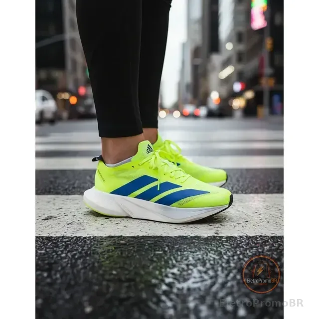 Tênis adidas Adizero Drive Rc Masculino Verde E Azul Corrida