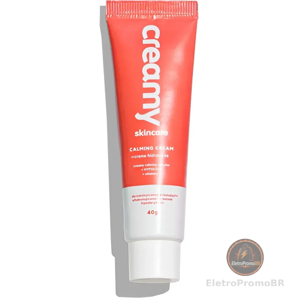 Creamy Skincare Calming Cream 40g | Acalma A Pele Sensibilizada, Alívio Rápido Em Casos De Vermelhidão, Rápida Absorção | Todos Os Tipos De Pele, Especialmente Sensíveis Todo Tipo De Pele Dia/noite