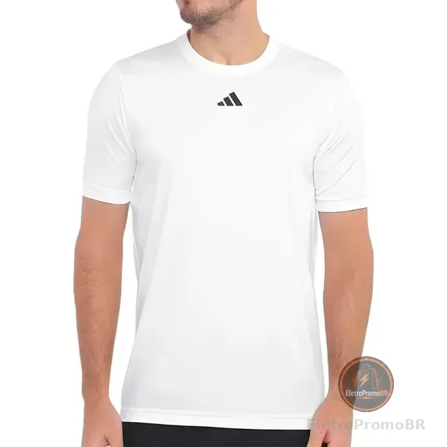 Camiseta adidas Treino Basic Tee Branca