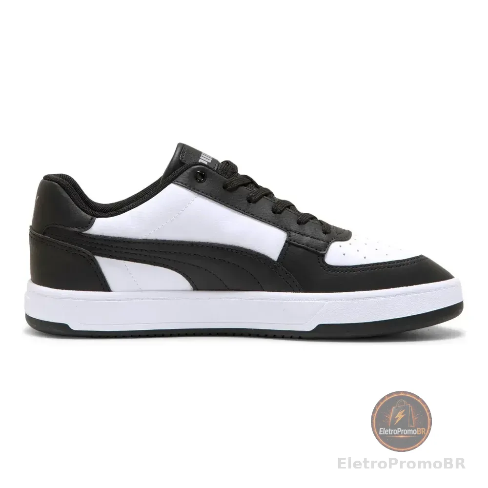 Tênis Masculino Caven 2.0 Puma Geométrico Puma Black-puma White-puma Silver 40 Br