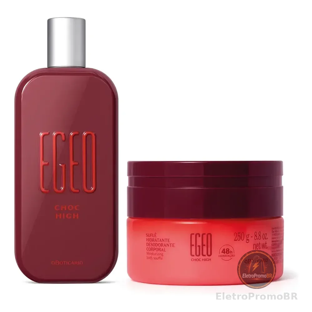 Perfume Egeo Choc High 90ml + Suflê O Boticário