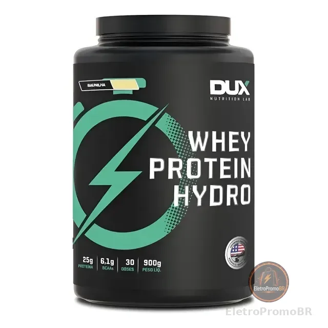 Whey Protein Hydro Dux - Pote 900g Promoção Envio Imediato