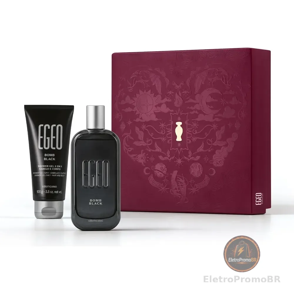 O Boticário Egeo Bomb Black Kit Presente (2 Itens)