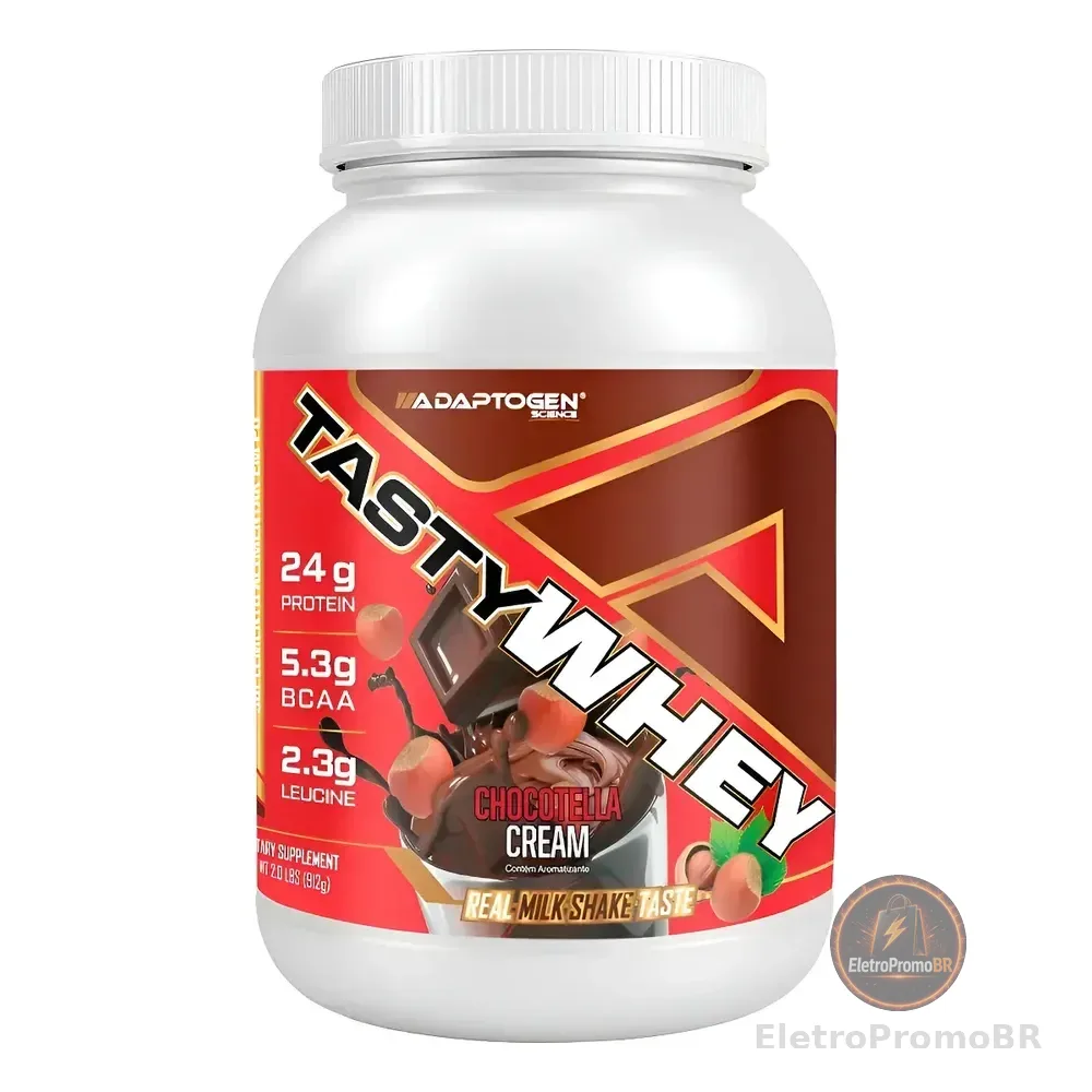 Adaptogen Science Tasty Whey Pote 900g Chocotella Chocotella