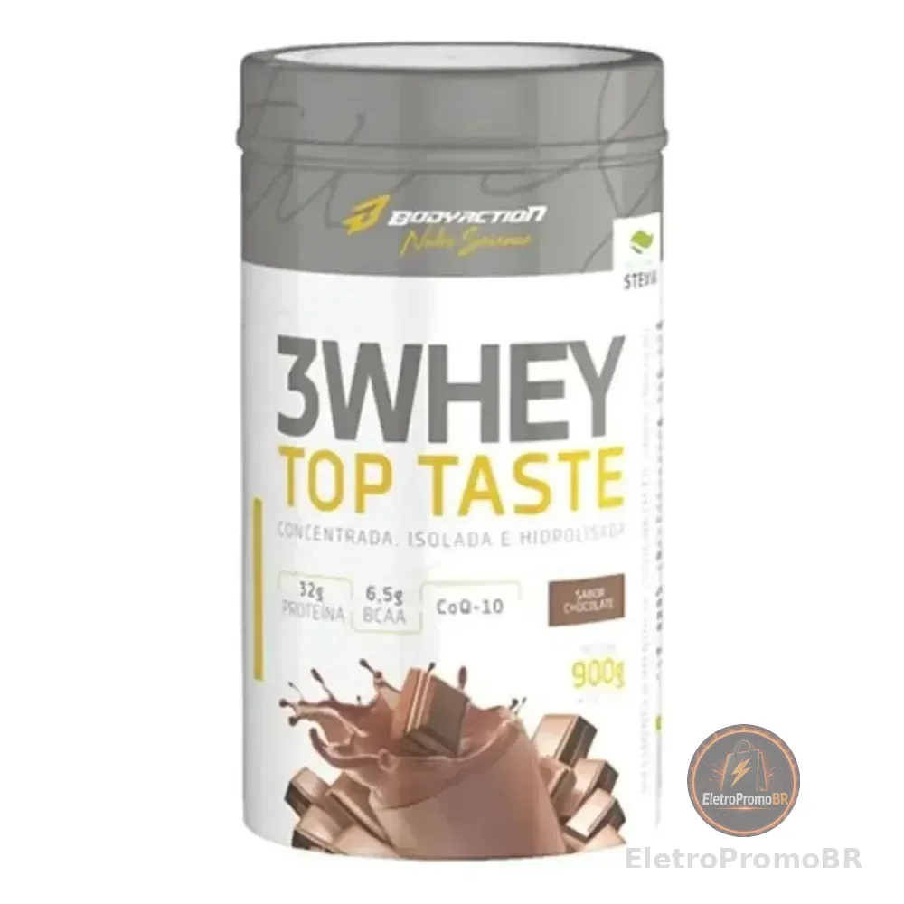 3 Whey Top Taste 900g Body-action Chocolate