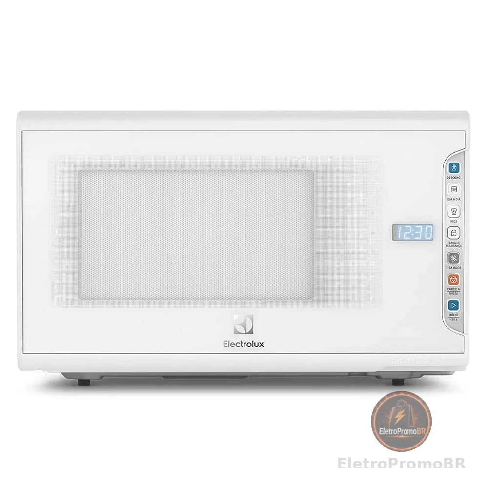 Micro-ondas Electrolux 31L Branco com Painel Integrado e Display Econômico (MI41T) 127V