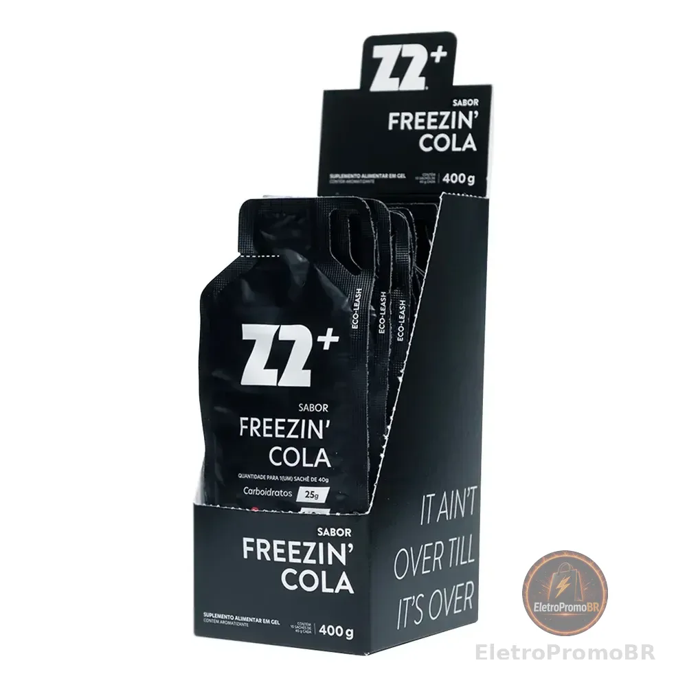 Energy Gel Z2+ Freezin Cola Box 10 Unidades Sabor Freezin´ Cola