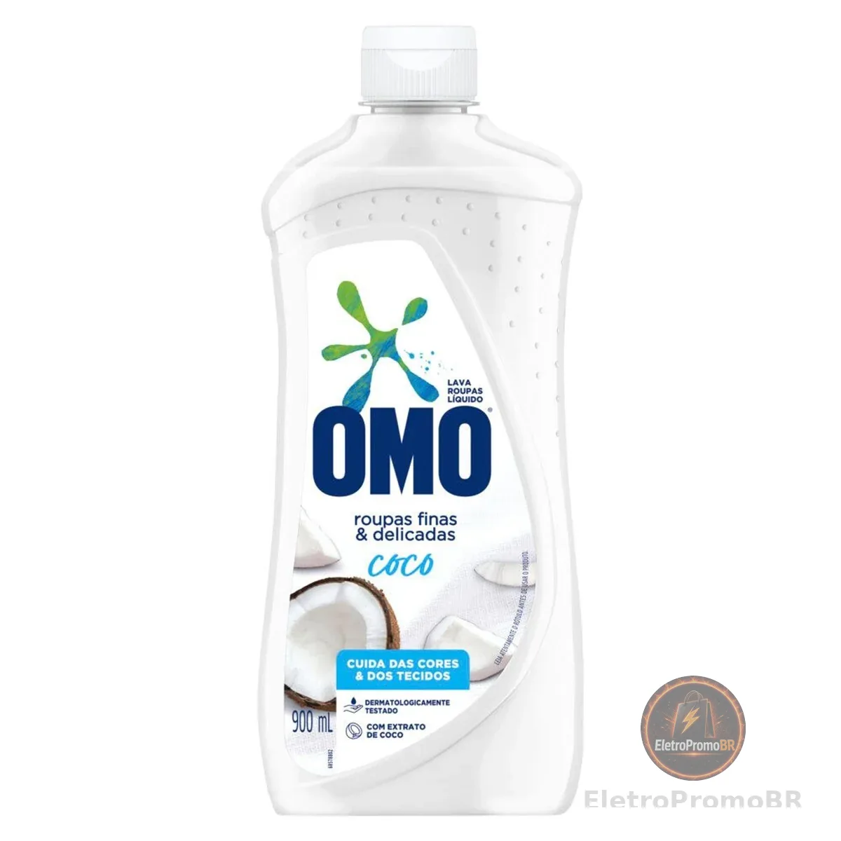 OMO Roupas Finas E Delicadas - Sabão Líquido Coco 900Ml