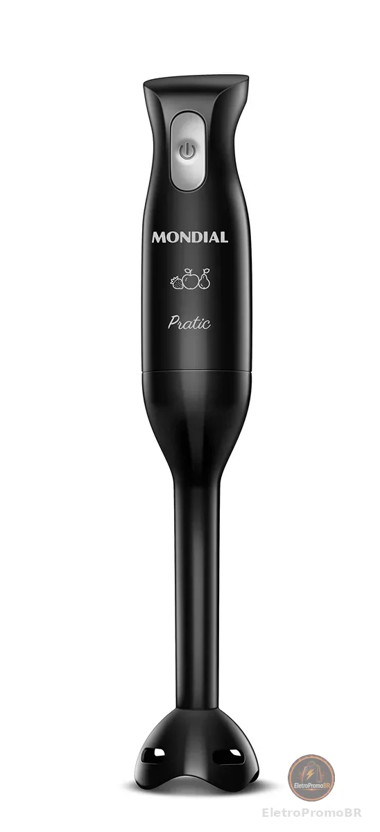 MONDIAL Mixer Pratic, Preto, 200W, 220V - M-15-B