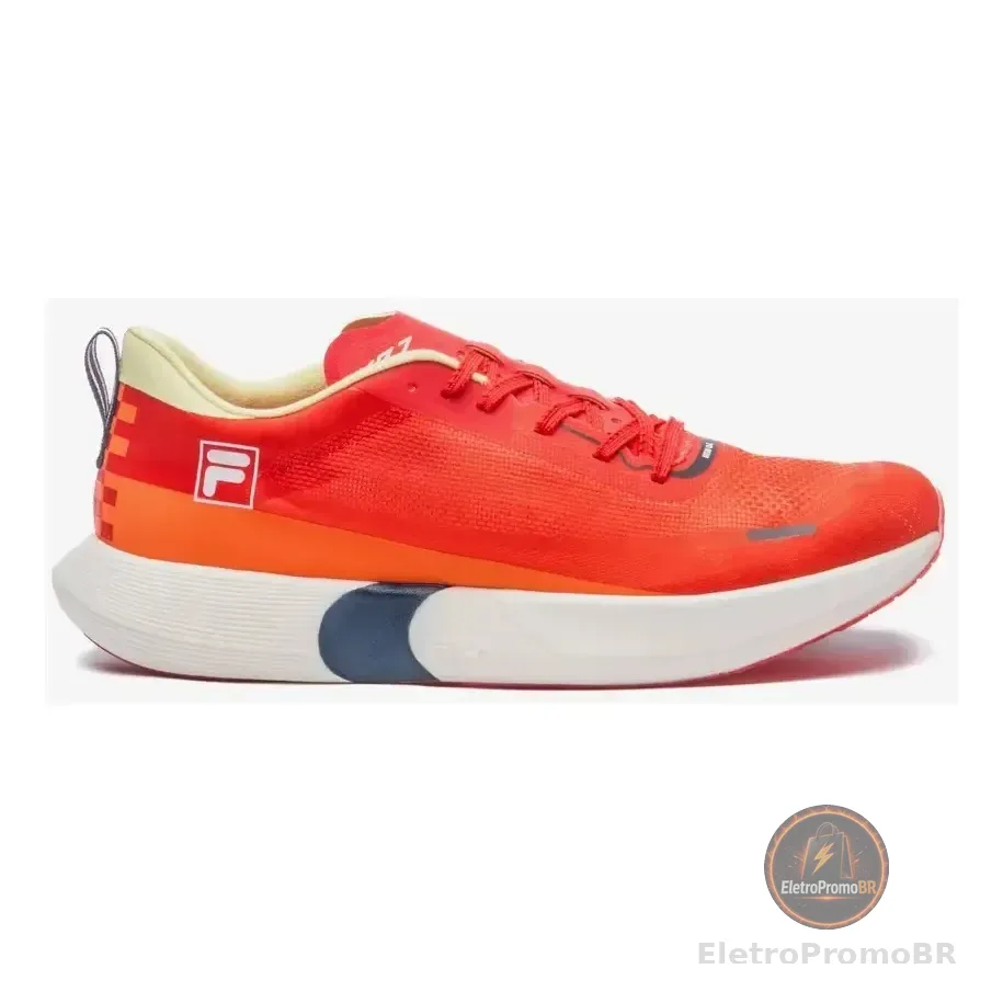 Fila Kr7 Pro Speed Tech Masculino Vermelho/verde Limao Lisa 39 Br