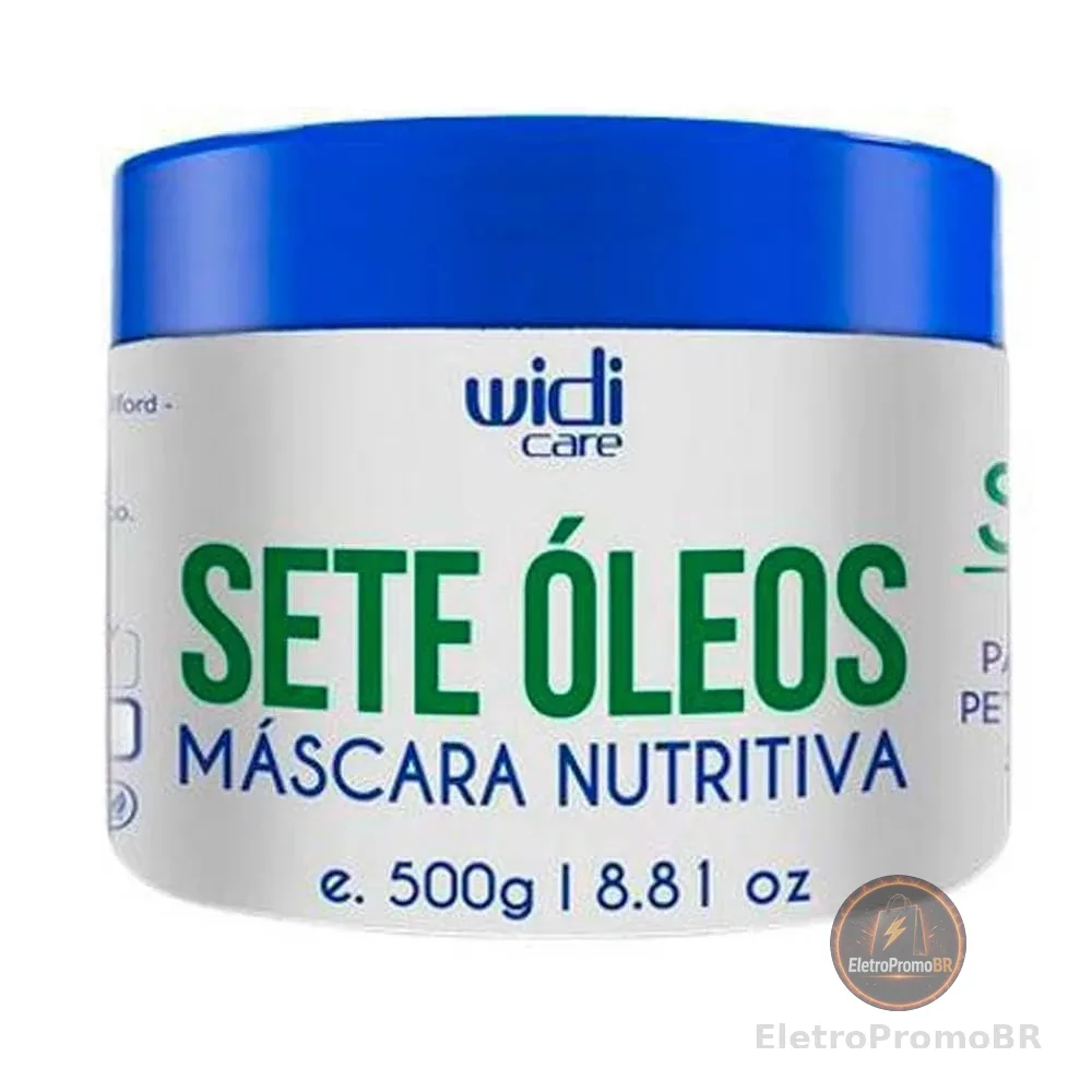 Widi Care Máscara Nutritiva Sete Óleos 500 G Branco Médio
