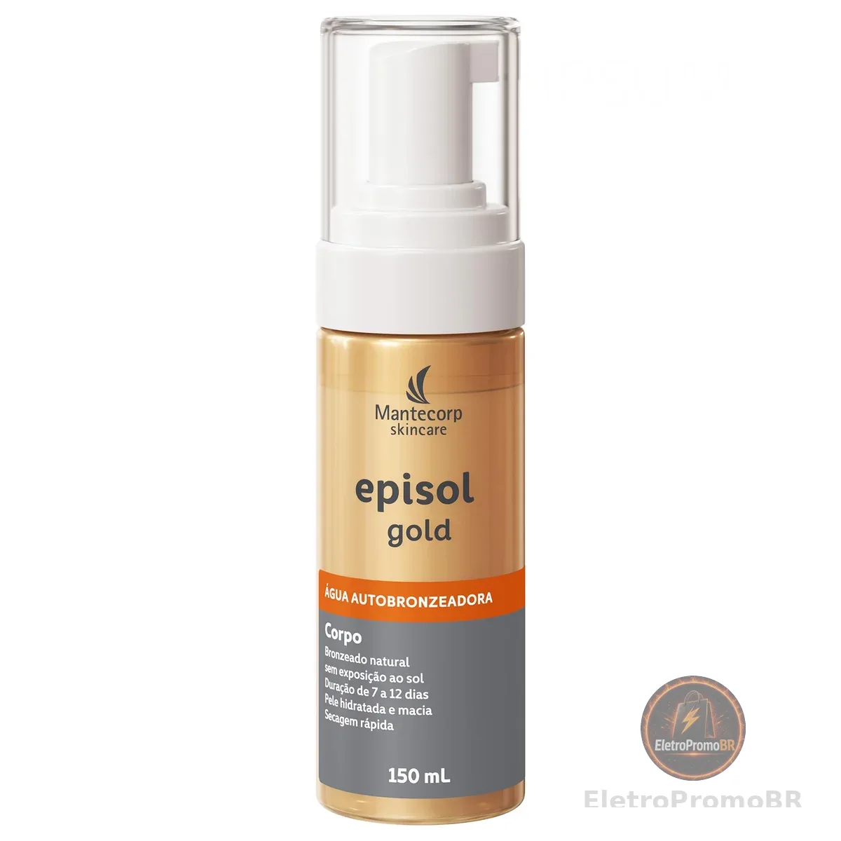 Água Autobronzeadora Episol Gold 150ml
