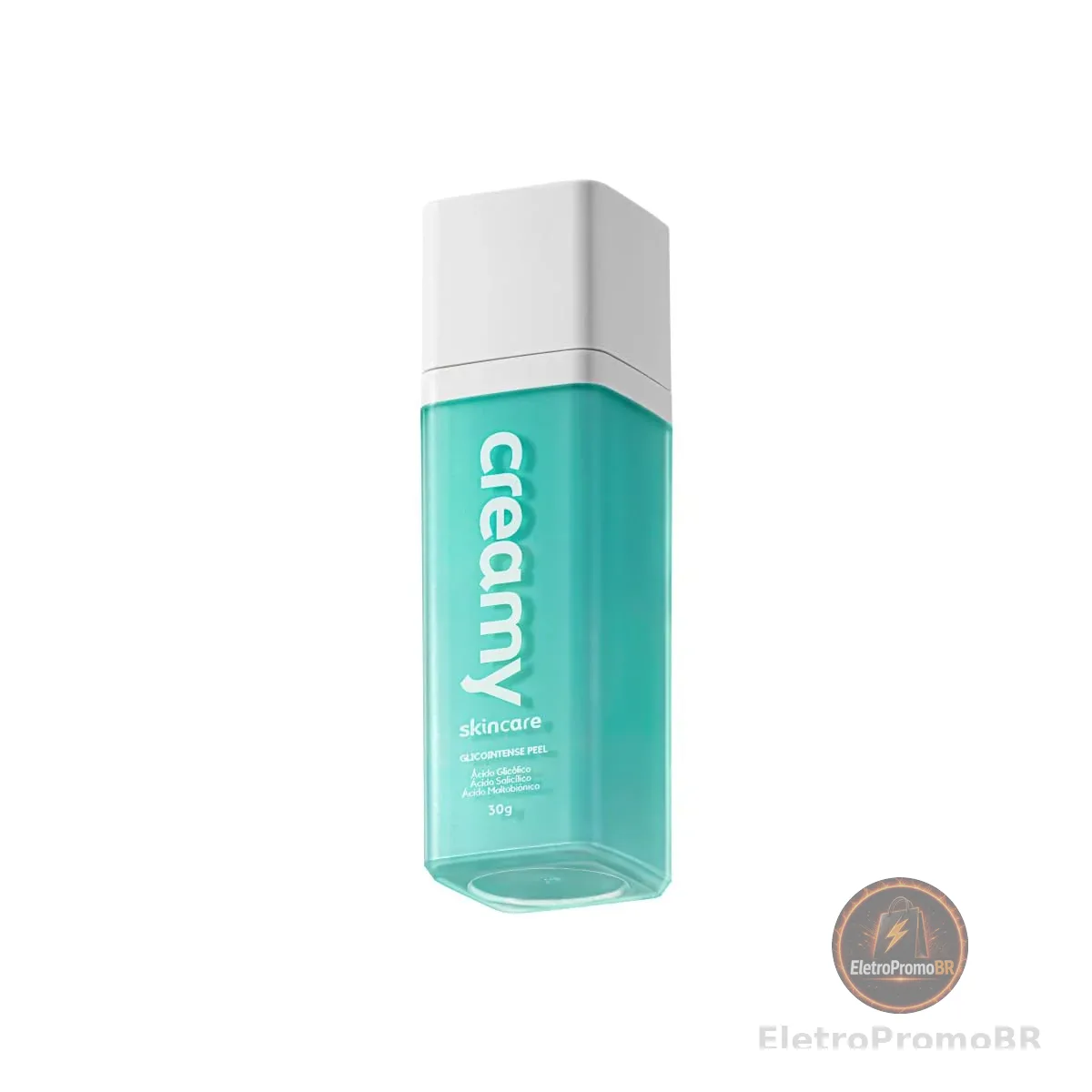 Creamy Skincare Glicointense Peel 30g | Elimina Cravos e Espinhas, Combate a Formação da Acne, Controla a Oleosidade e o Brilho Excessivo | Peles Oleosas, Uso Noturno