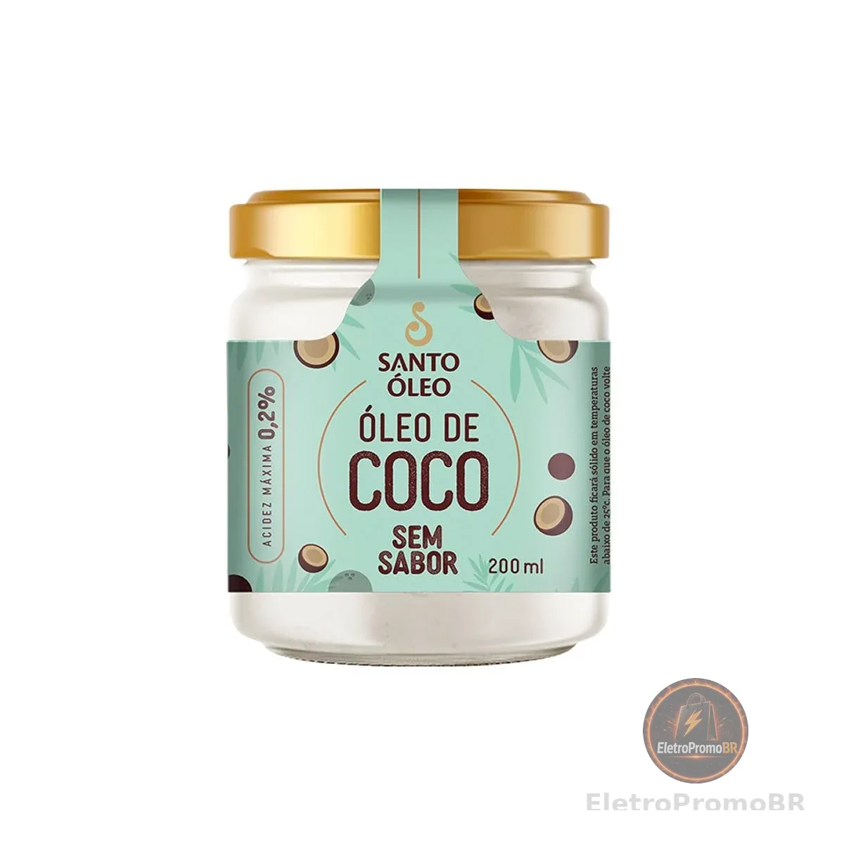 Óleo de Coco Sem Sabor 200ml