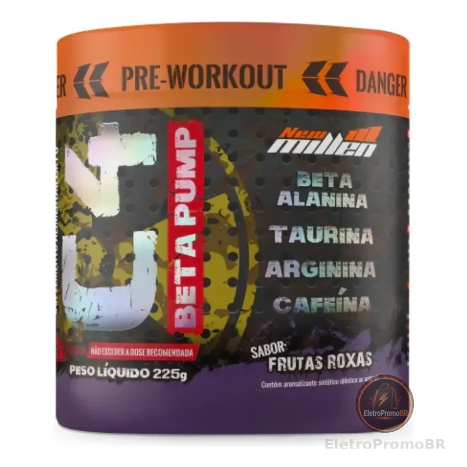 Suplemento Pré Treino C4 New 225g Para Crescer Mais Rápido Sabor Frutas Roxas