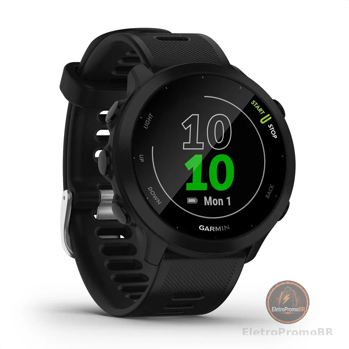 Garmin Relógio Forerunner 55 com Monitor Cardíaco de Pulso e GPS