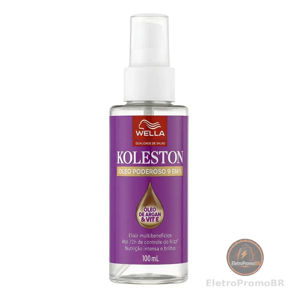 Óleo Poderoso 9 Em 1 Wella Koleston 100ml
