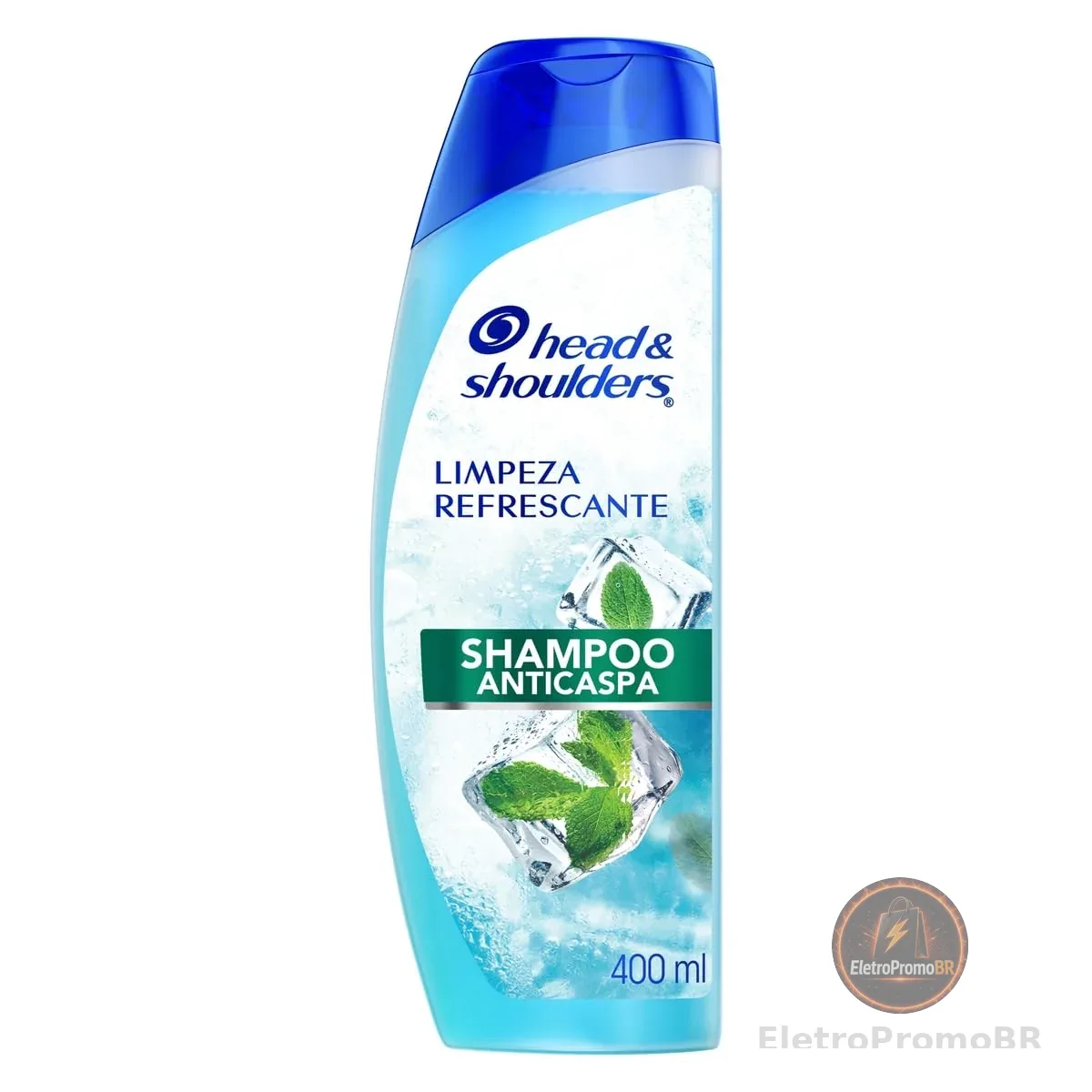 Head & Shoulders Shampoo Anticaspa Limpeza Eficaz Limpeza Profunda e Refrescância 400 ml