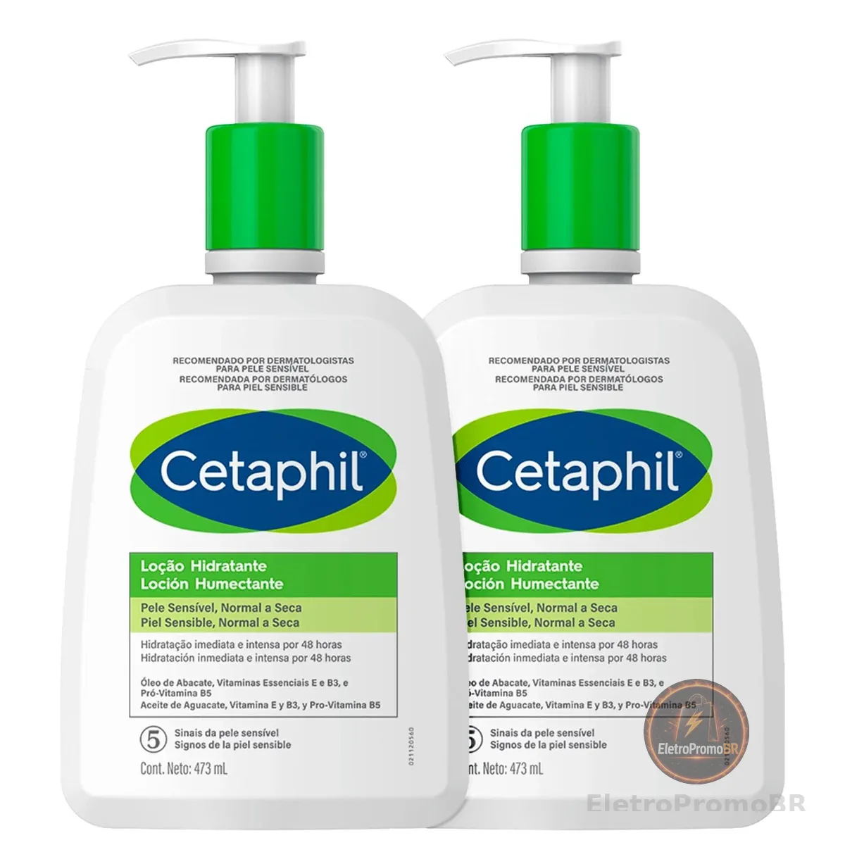 Kit Cetaphil Loção Hidratante Corporal e Facial (2 Unidades)