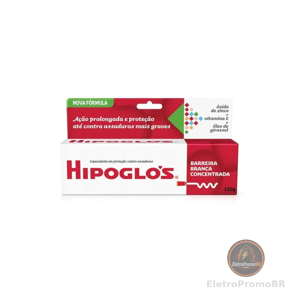 HIPOGLÓS® Creme Preventivo De Assaduras, 120g