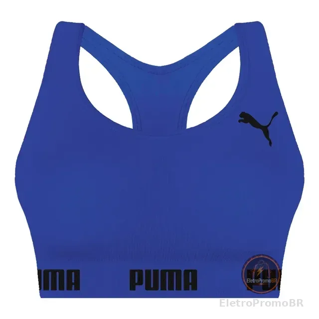 Top Nadador Puma Sem Costura Feminino Adulto