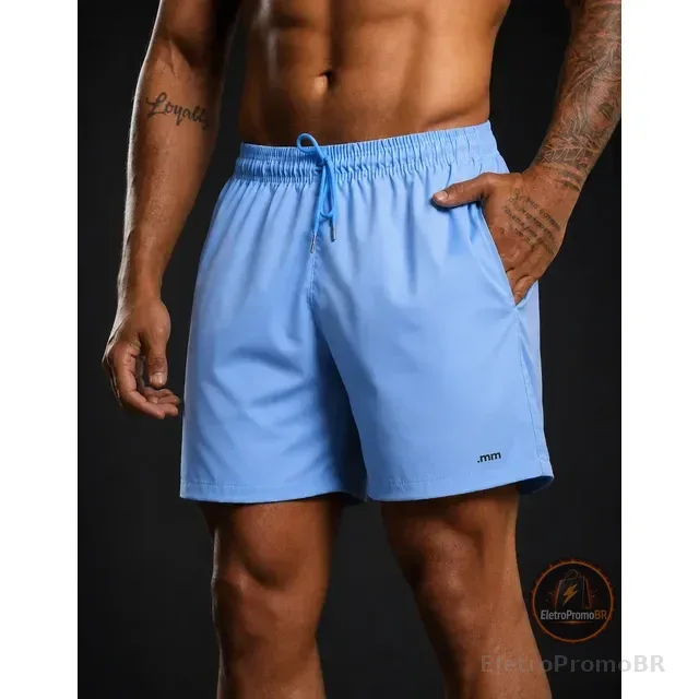Bermuda Mauricinho Tactel Verão Short Praia Masculino