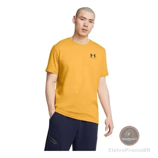 Camiseta De Treino Masculina Under Armour Sportstyle Left Ch