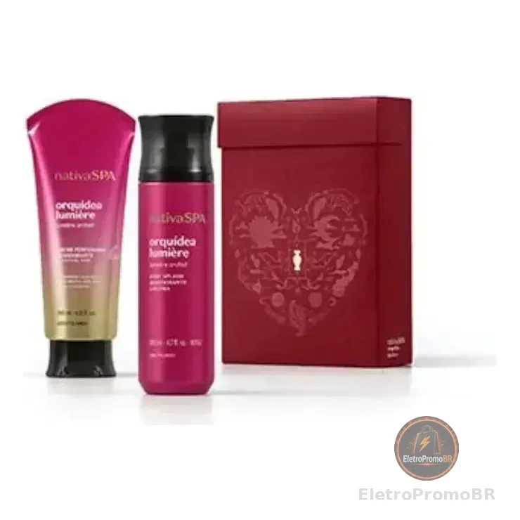 Kit Nativa Spa Orquídea Lumière Amor 2026 - O Boticário