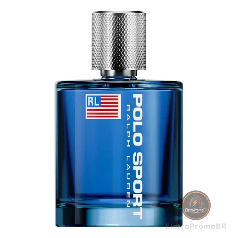 Perfume Masculino Aromático Cítrico Fresco E Energizante, Eau De Toilette Polo Sport Ralph Lauren 100ml