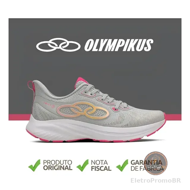Tênis Olympikus Swift 5 Esportivo Feminino Original