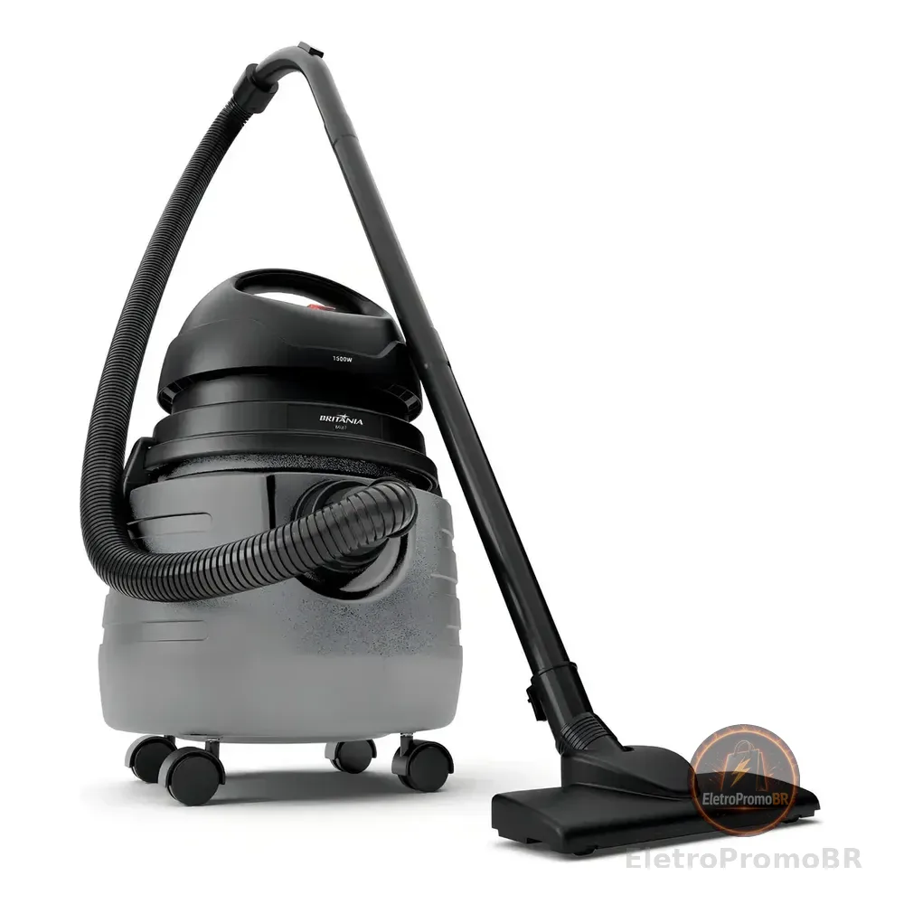 Aspirador de pó britânia bas87 20l 1500w Preto 220v