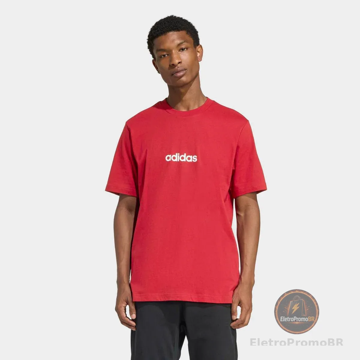 Camiseta Adidas Logo Linear Masculina
