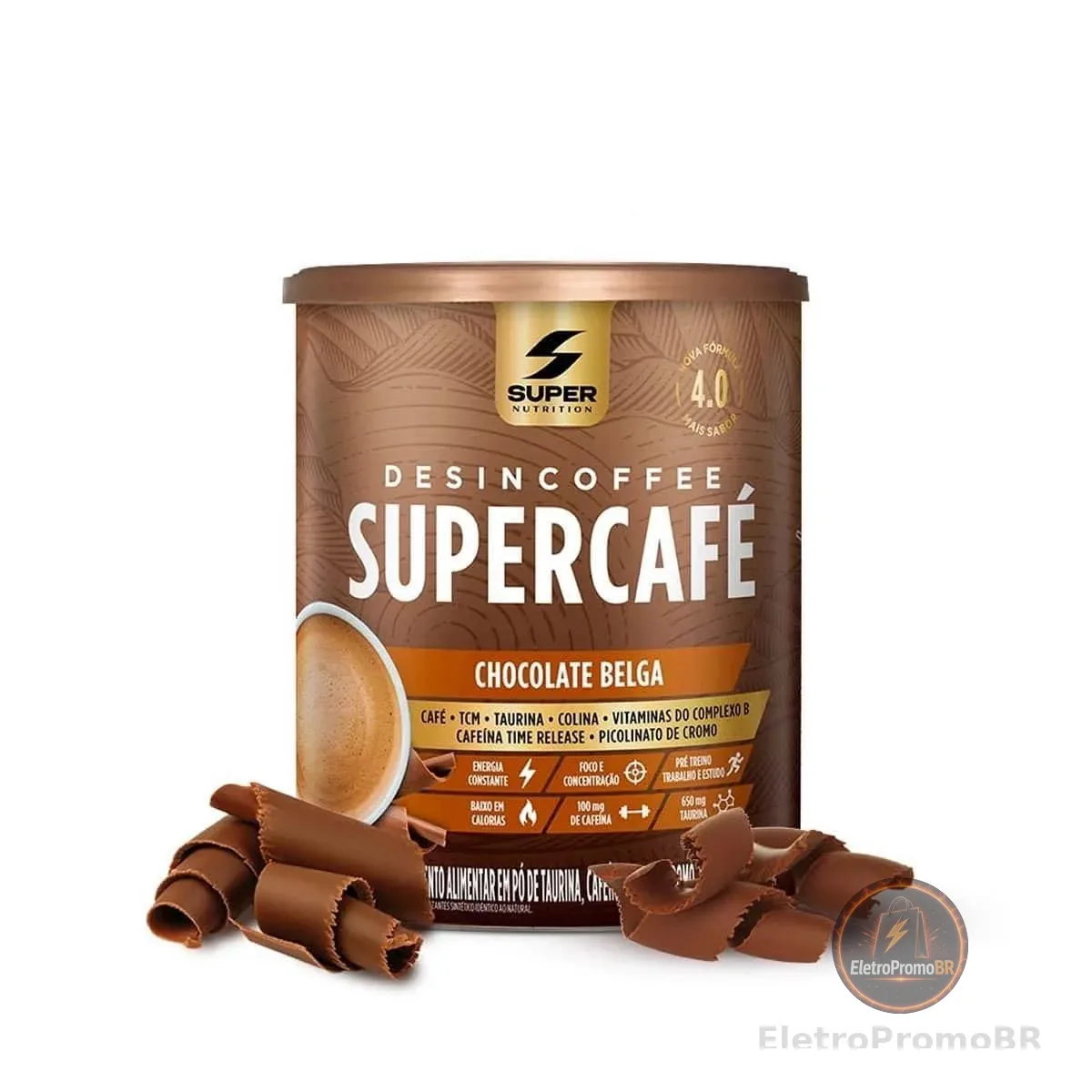 Supercafé Desincoffee (220g), Chocolate Belga