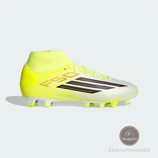 Chuteira De Campo Masculina F50 Club De Cano Alto adidas Tesoye/cblack/lucred 40 Br
